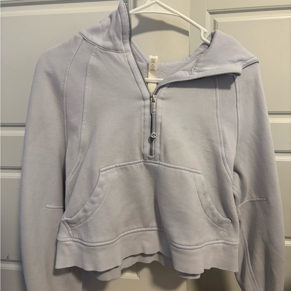 Lululemon Light Purple Half-Zip Sweater - Size XS/S